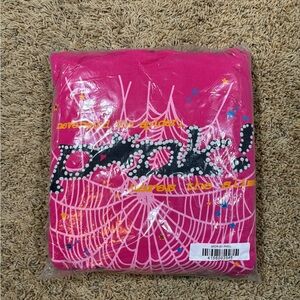 **New w/Tags** Sp5der PINK Hoodie